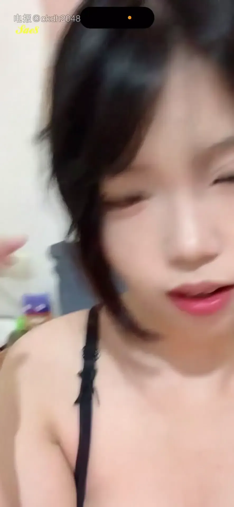 吊钟乳猫娘曦曦QQ会议一对一 极致反差4